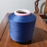 Dope dyed nylon covered yarn